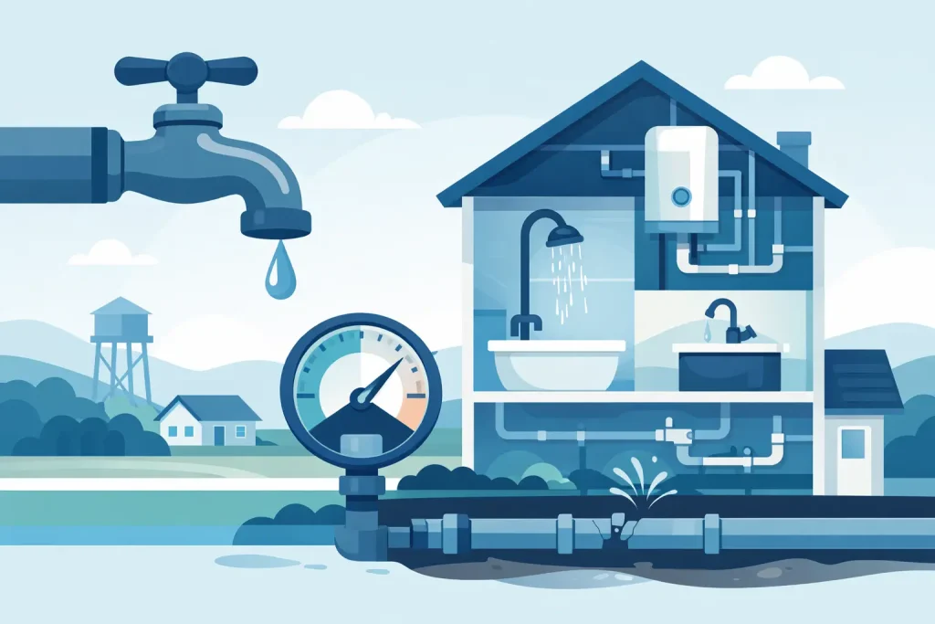 What Causes Low Water Pressure at Home?