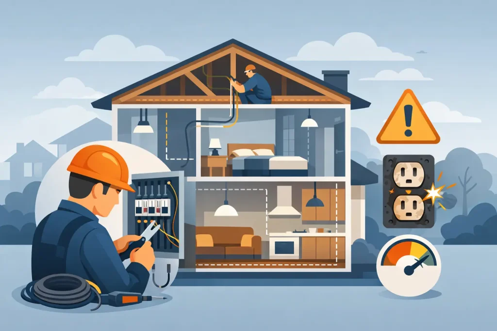When Should House Rewiring Be Done?
